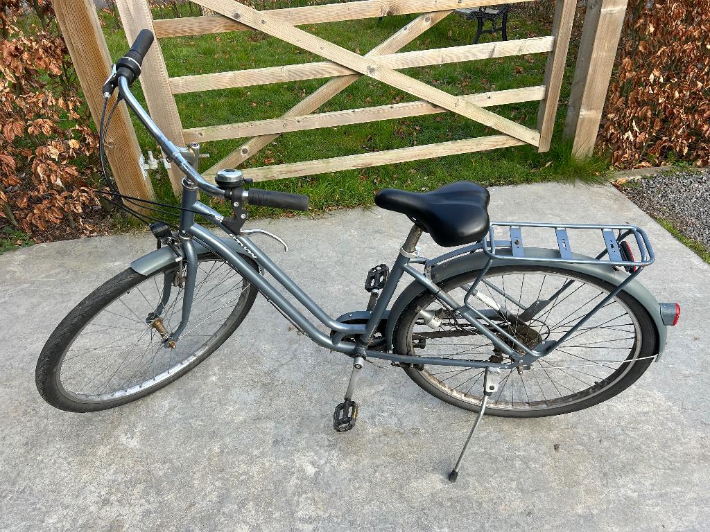 Stadsfiets B-twin Elops 120 LF, Fietsen en Brommers, Ophalen, Gebruikt, Overige merken, Versnellingen