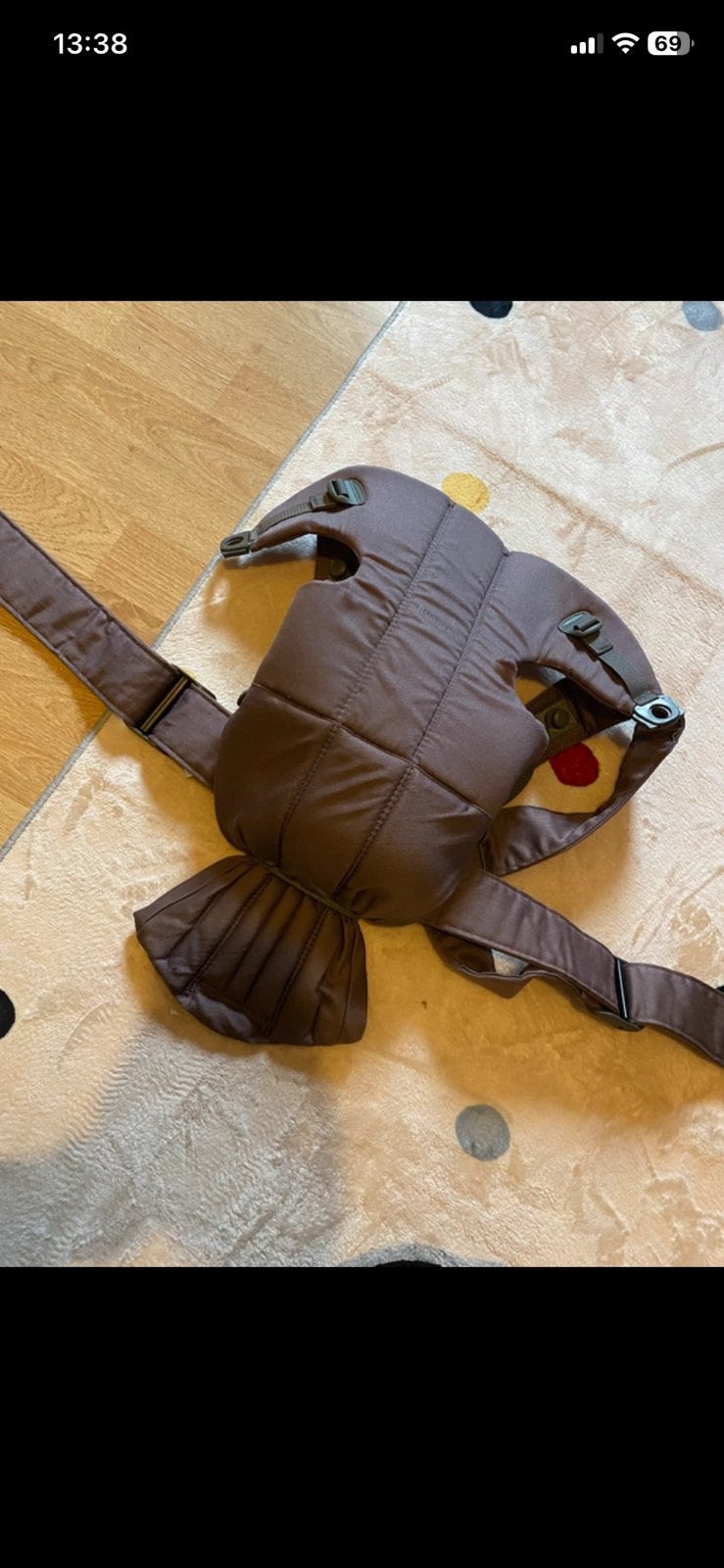 Donkerpaarse draagzak Babybjörn, Kinderen en Baby's, Babydragers en Draagdoeken, Gebruikt, Ophalen of Verzenden, Buik, Baby Björn