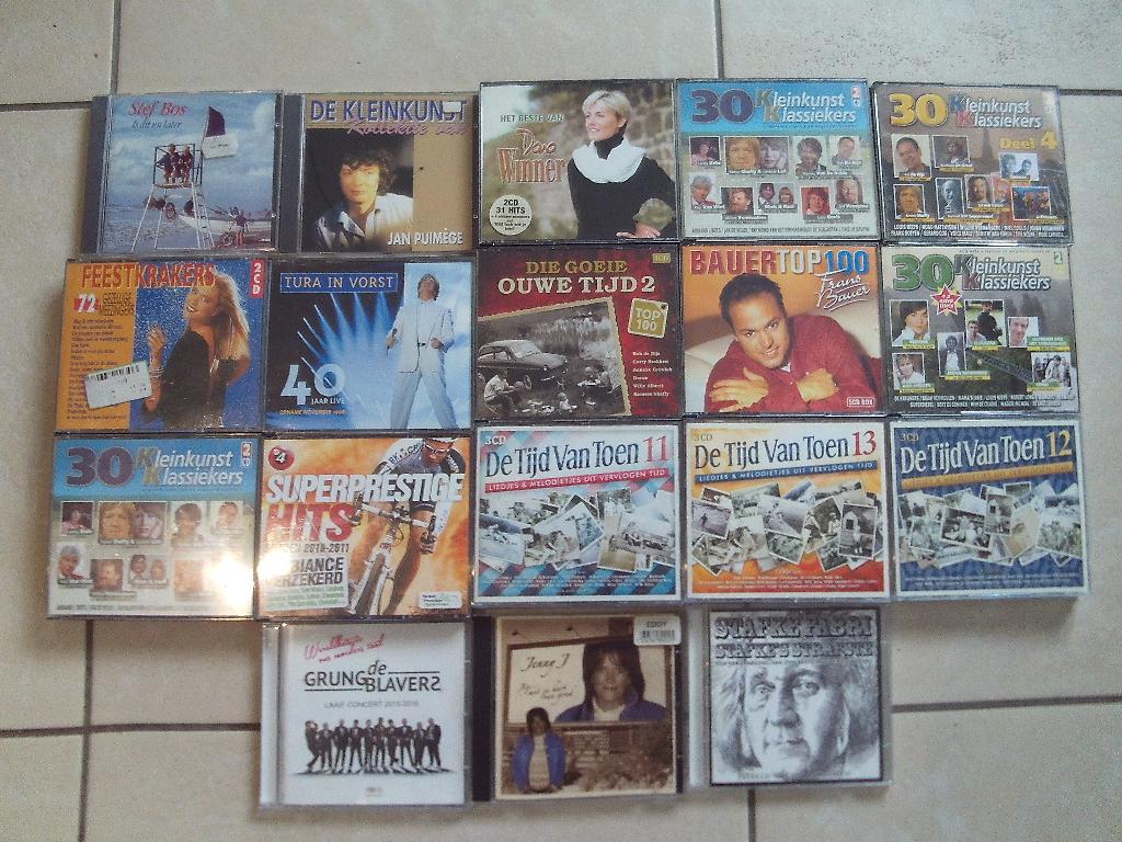 39 Nederlandstalige CD's waarvan veel kleinkunst, Cd's en Dvd's, Ophalen of Verzenden, Zo goed als nieuw, Boxset