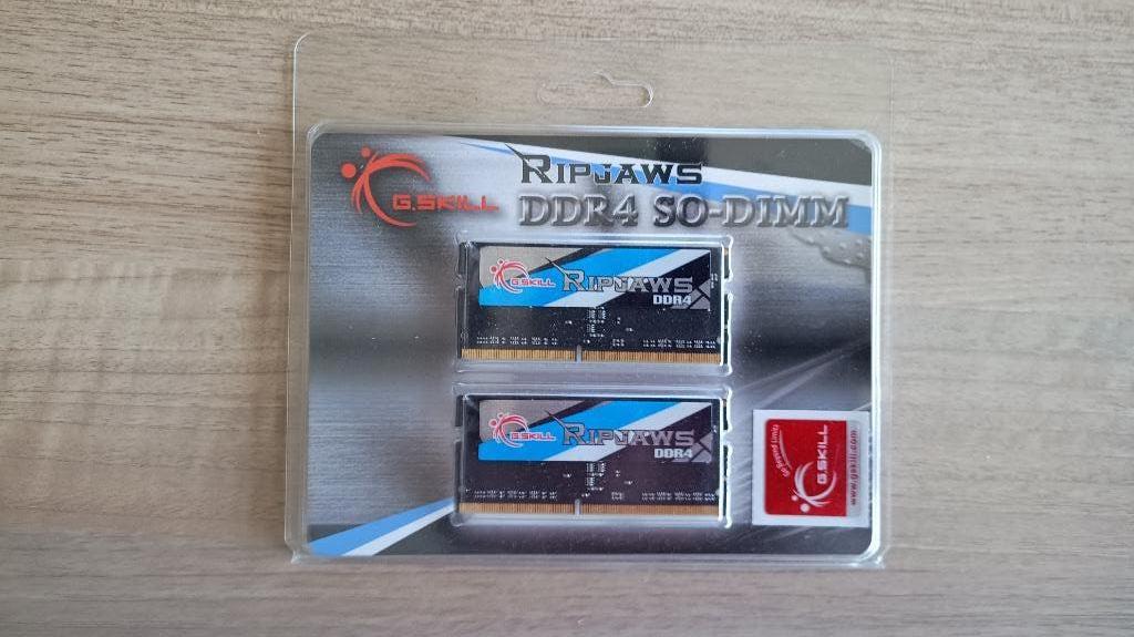 G.Skill DDR4 SODIMM Ripjaws 2x8GB 2133Mhz RAM-geheugen, Gebruikt, DDR4, Ophalen of Verzenden, Laptop