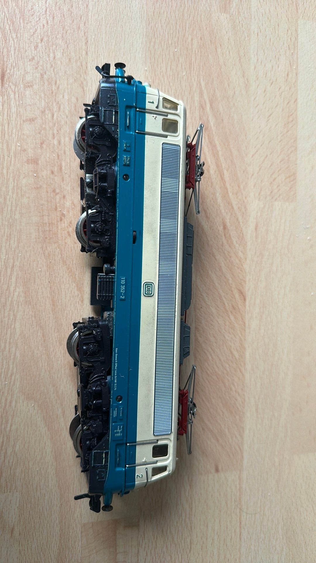 110 DB Fleischmann elektrische locomotief, Hobby en Vrije tijd, Modeltreinen | H0, Ophalen, Fleischmann, Zo goed als nieuw, Analoog