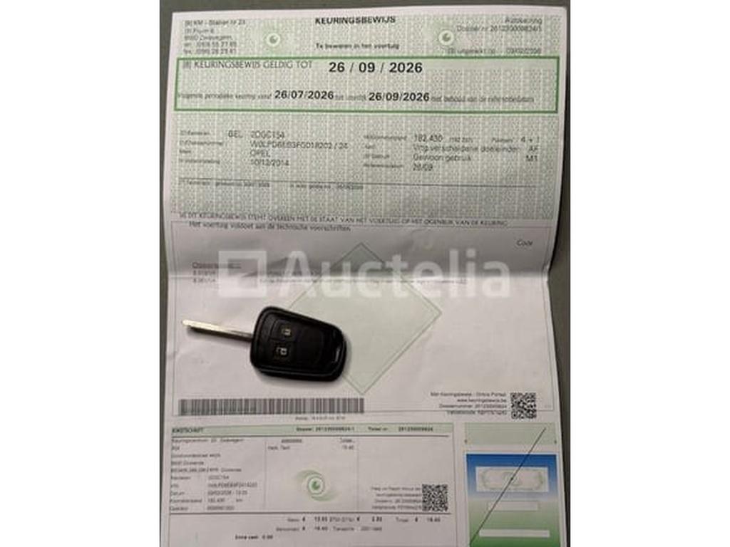 hatchback OPEL Astra (2014 / W0L PD6 EB3 FG 018 202), Auto's, Overige brandstoffen, Bedrijf, Overige carrosserie, Te koop