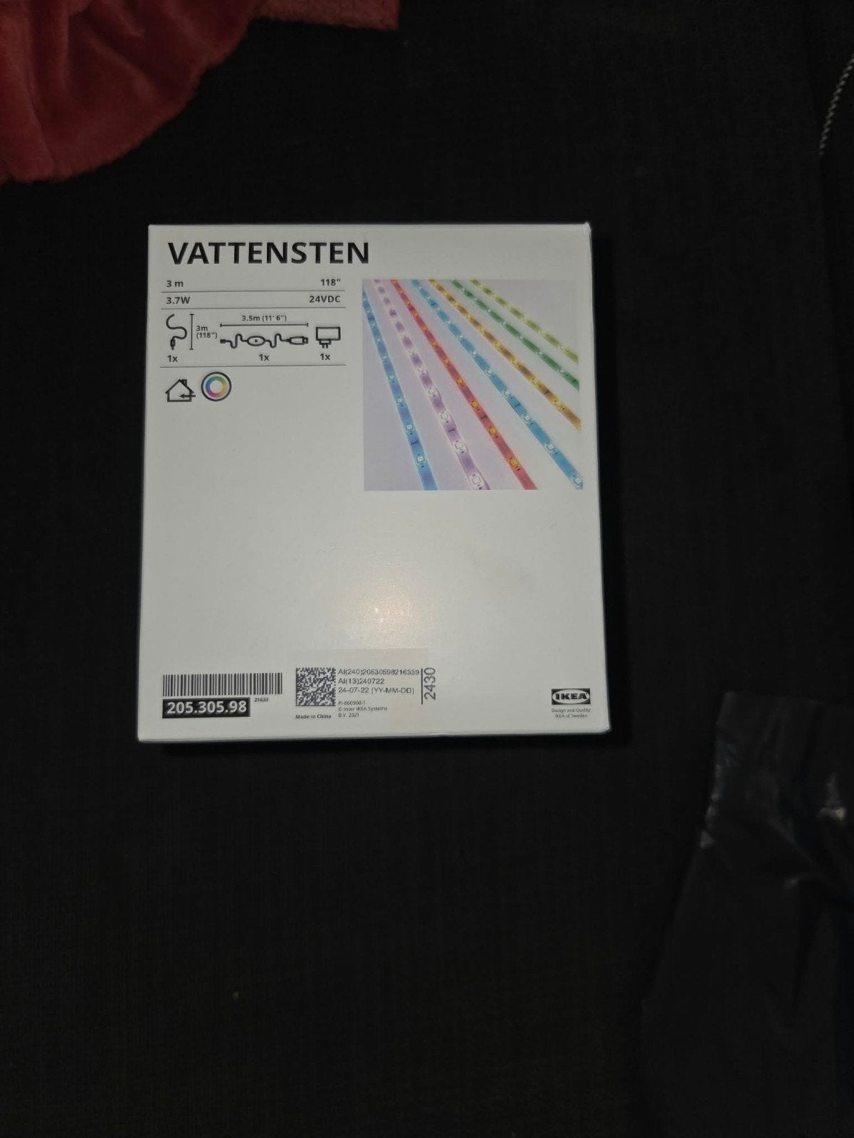 led strip van Ikea 3M, Ophalen