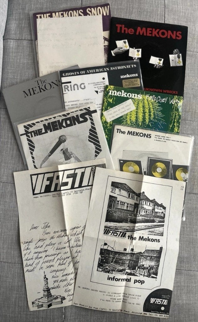 The Mekons 7" singles – John Peel collection, Gebruikt, Inclusief insert, 7 inch, Ophalen of Verzenden