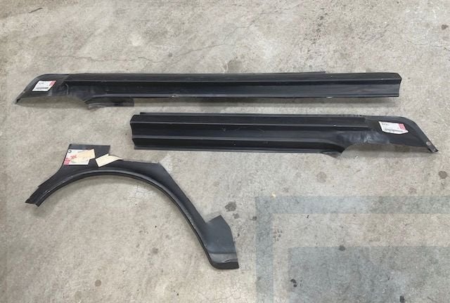 Plaatwerk uitgesneden, Defect sheet metal, Volvo 140 1967-19, Enlèvement ou Envoi, Utilisé