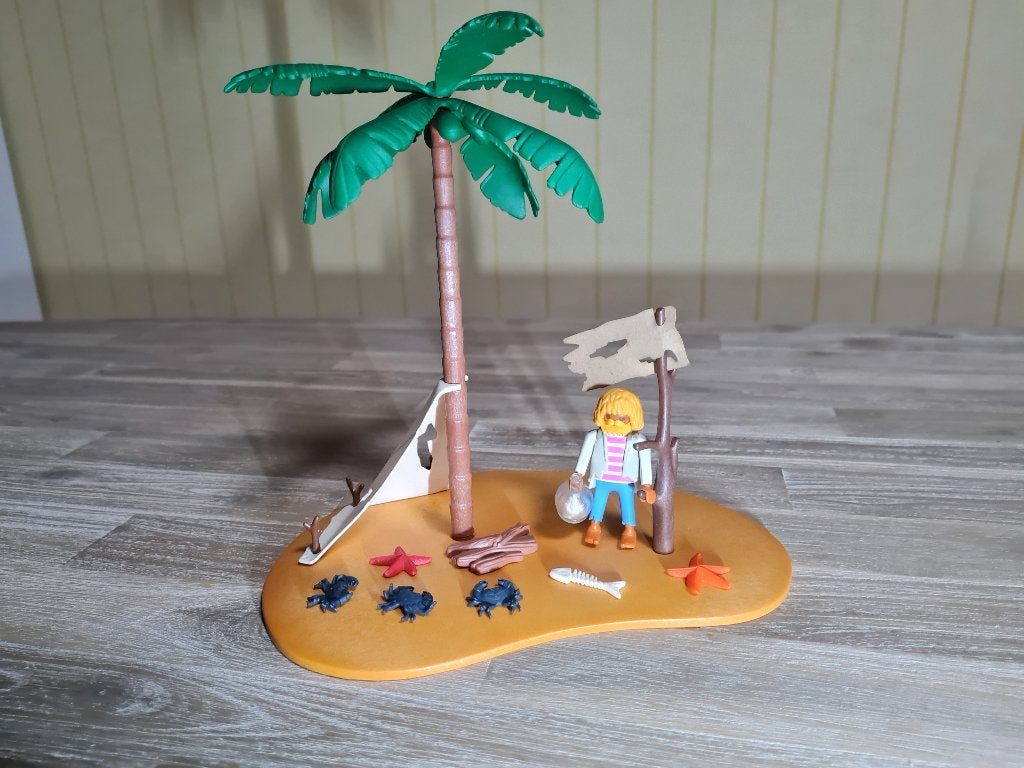 Playmobil - L'îlot du pirate 3861, Pirates, Enlèvement ou Envoi, Kit complet, Utilisé