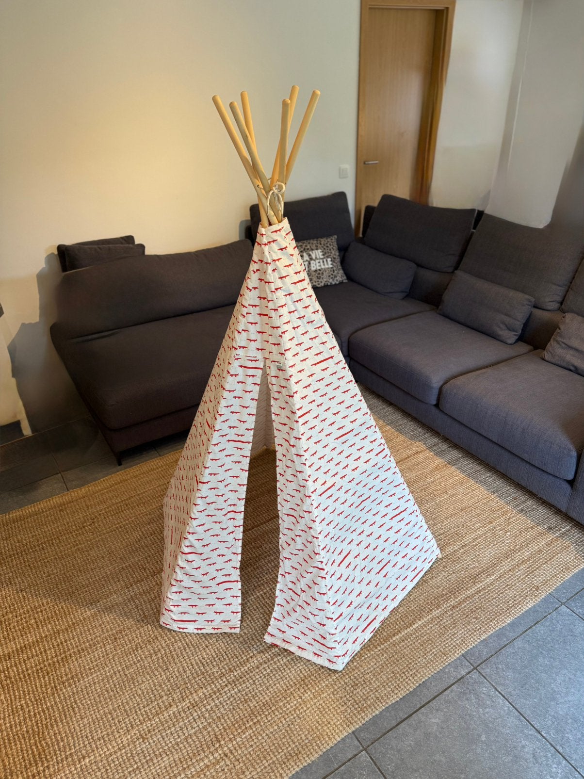 Tente Tipi Trixie Baby, Enlèvement