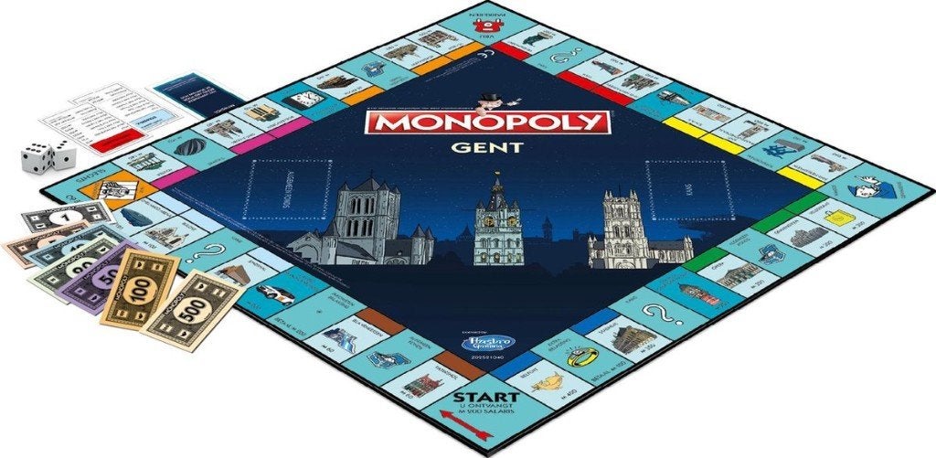 monopoly stad gent, Vijf spelers of meer, Ophalen of Verzenden, Nieuw, Hasbro gaming