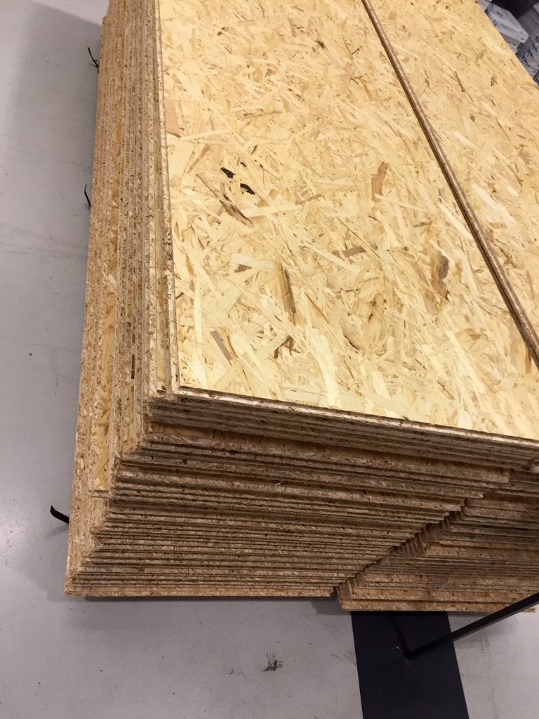 osb platen 12mm en 18mm  - 4TG, Bricolage & Construction, Plaques & Panneaux, Enlèvement, Neuf, Bois, Moins de 20 mm