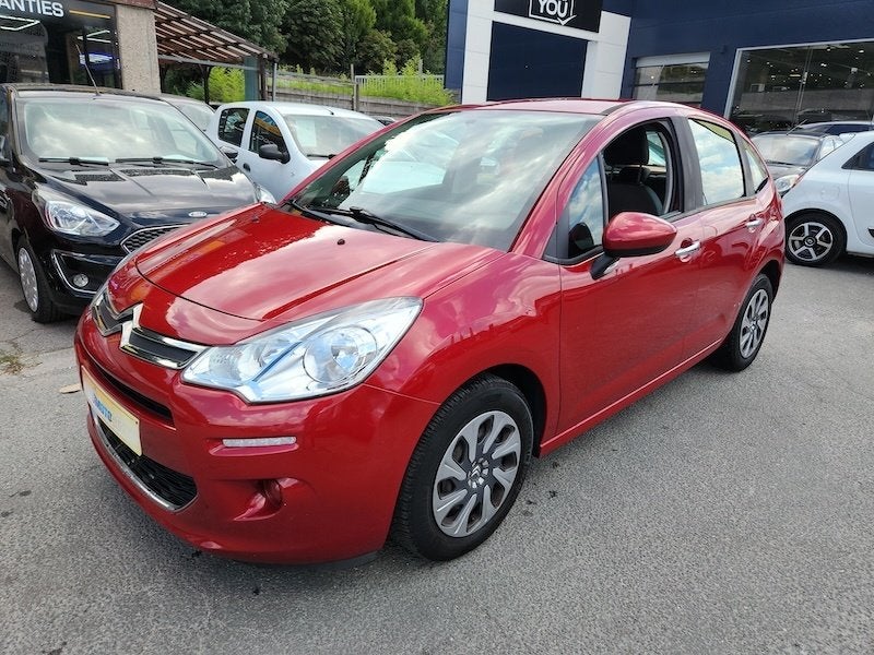 Citroen C3 avec 116000 km airco garantie "Moto46", Autos, Citroën, Rouge, Euro 5, Achat, Entreprise
