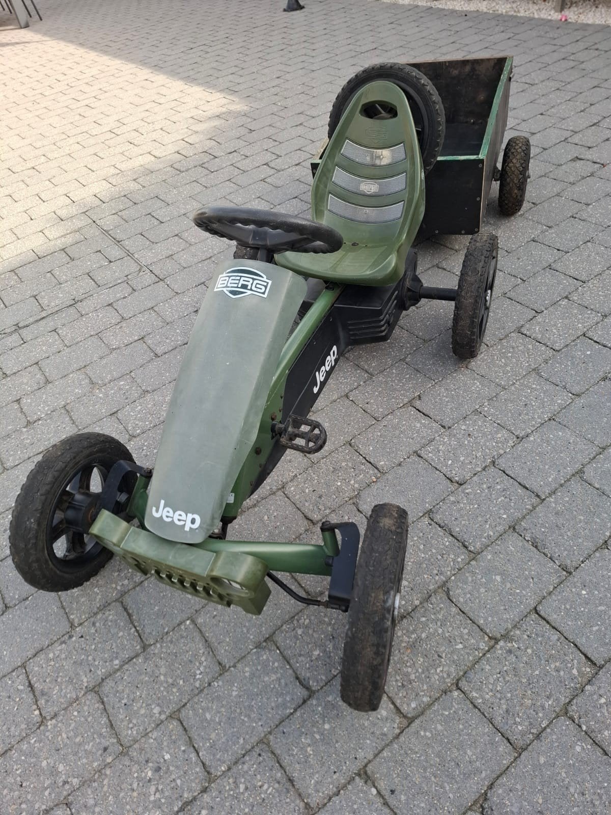 berg go cart in heel goede staat! met stevige aanhangwagen, Kinderen en Baby's, Ophalen, Zo goed als nieuw, Berg