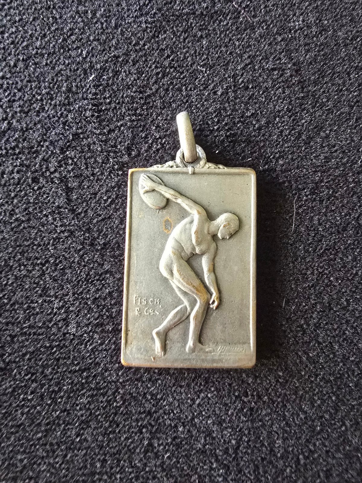 Médaille 1929 Belgique sport médaillon Fisch, Enlèvement ou Envoi