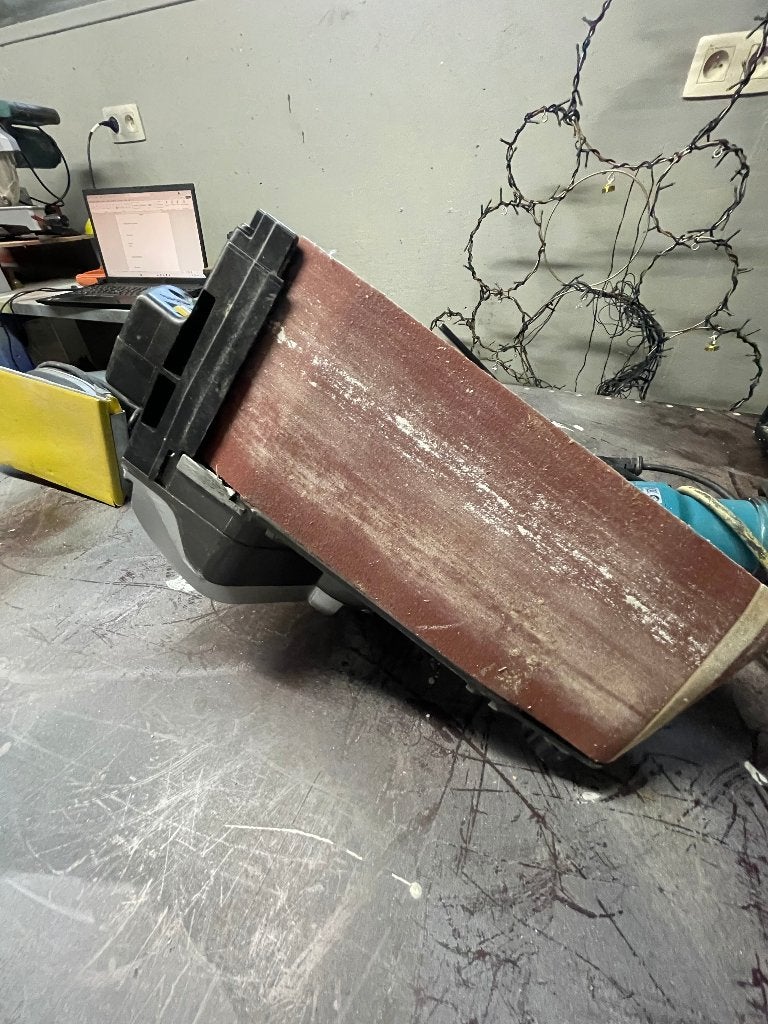 schuurmachine (apart kopen ook mogelijk - zie beschrijving), Doe-het-zelf en Bouw, Gereedschap | Schuurmachines, Ophalen, Gebruikt