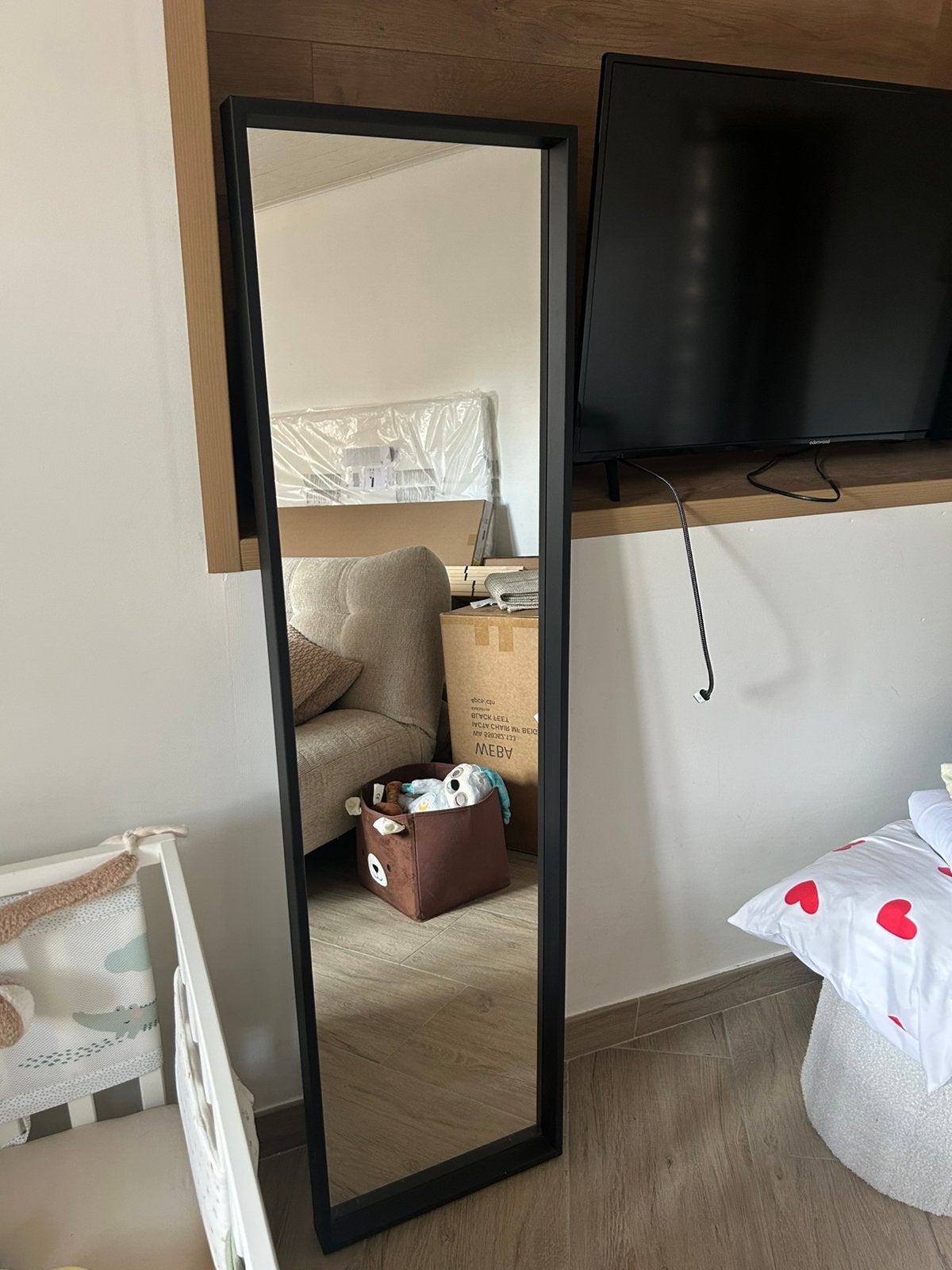 Miroir, Maison & Meubles, Enlèvement, Comme neuf