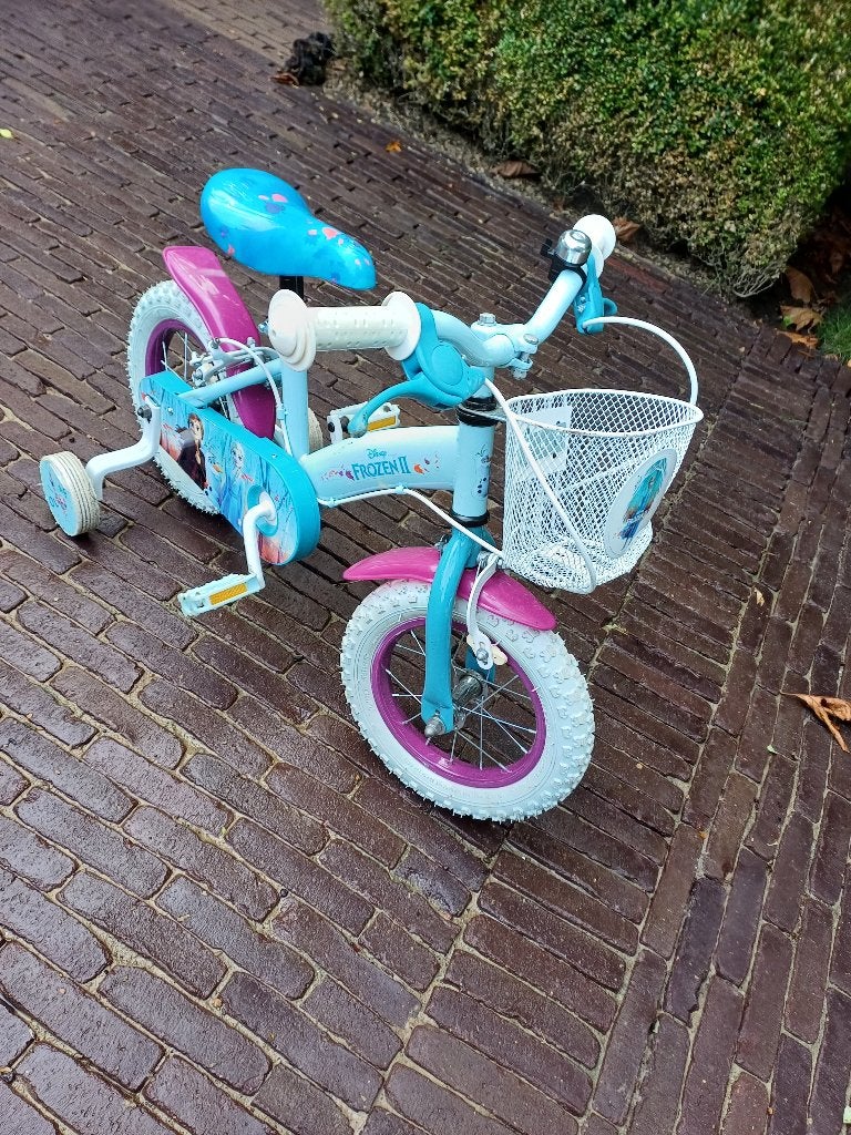 Vélo Frozen pour enfants, Overige merken, Frein sur jante, Stabilisateurs, Comme neuf
