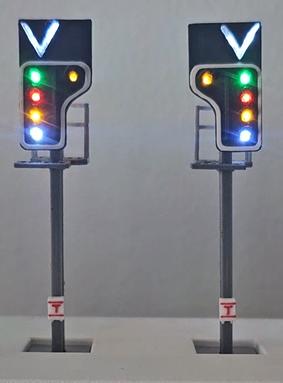 Signal SNCB - HO 1/87 - Signaux SNCB avec chevron, Enlèvement ou Envoi, Neuf
