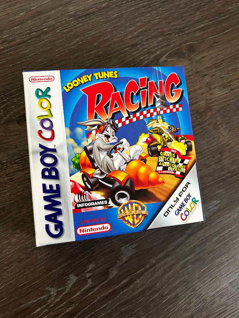 Looney Tunes Racing - Gameboy Color, Racen en Vliegen, Nieuw, Ophalen of Verzenden, 3 spelers of meer