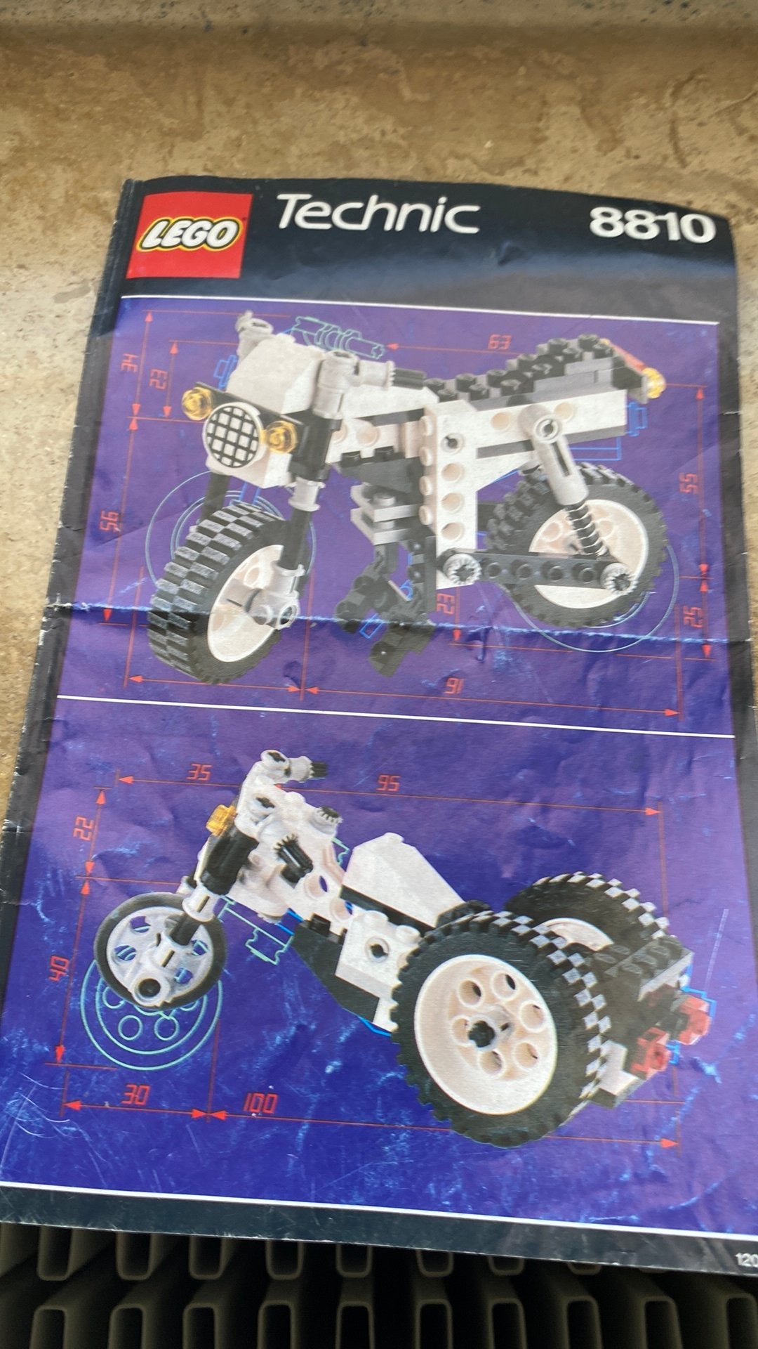 Lego Technic 8810, Ophalen, Zo goed als nieuw