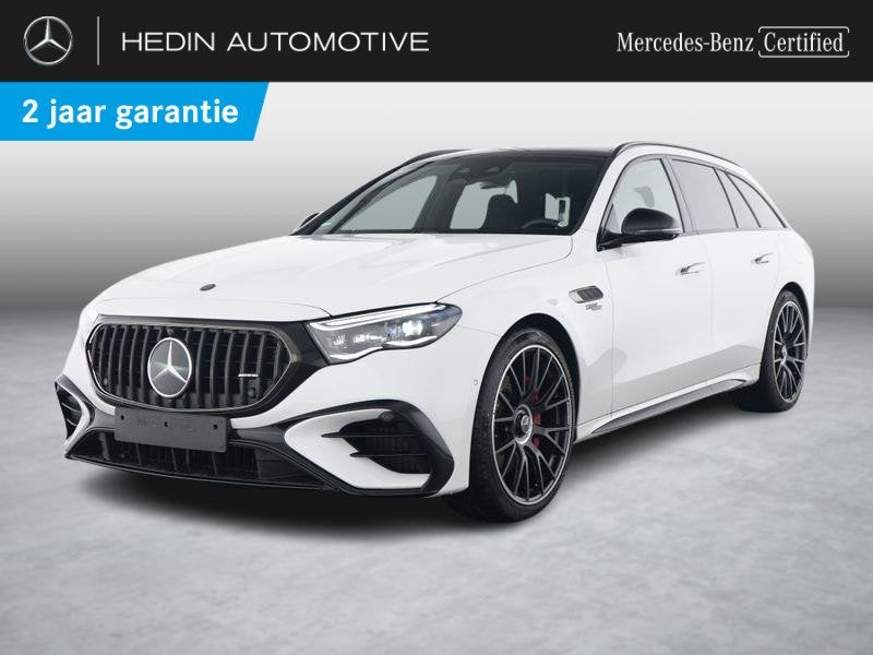 Mercedes-Benz E-Klasse 53 AMG Hybrid 4MATIC+ Break AMG Line, Auto's, Stof, Gebruikt, Zwart, 330 kW
