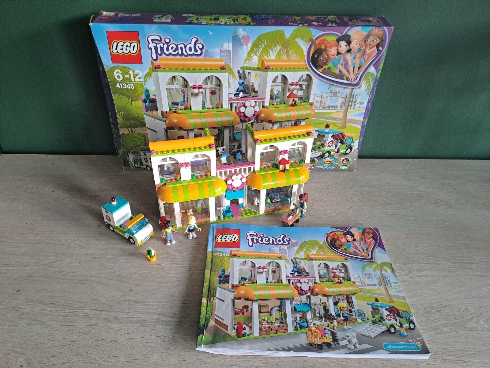 Lego Friends Heartlake City 41345 Huisdierencentrum, Ophalen, Compleet, Lego, City