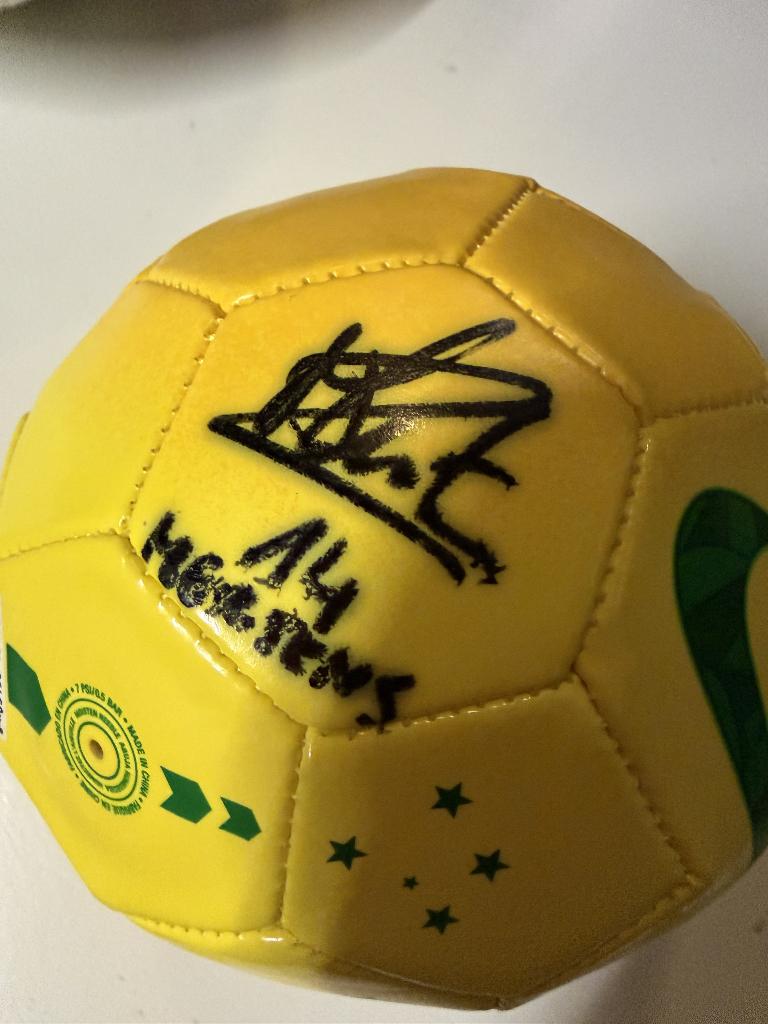 Balle tirée par Dries Mertens, Enlèvement ou Envoi, Comme neuf, Ballon