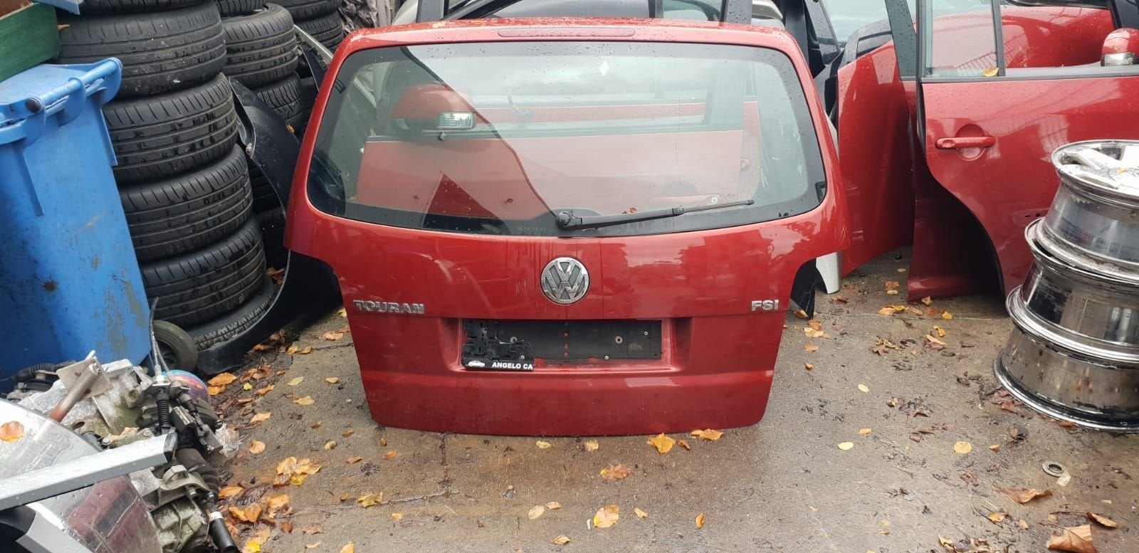 VW TOURAN ACHTERKLEP BJ 2008, Auto-onderdelen, Gebruikt, -, Ophalen of Verzenden, Achter