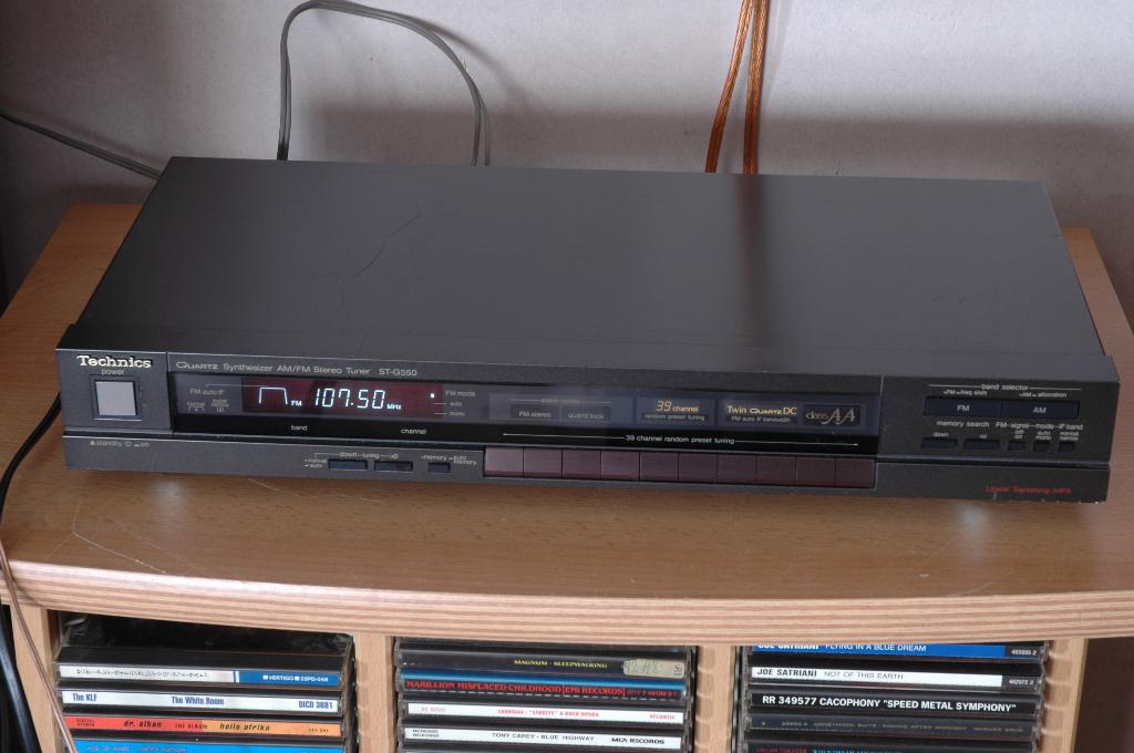 Technics ST-G550, Enlèvement, Utilisé