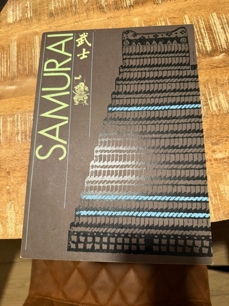 Samurai catalogus gemeentekrediet *1984*, Livres, Art & Culture | Arts plastiques, Utilisé, Autres sujets/thèmes, Enlèvement ou Envoi