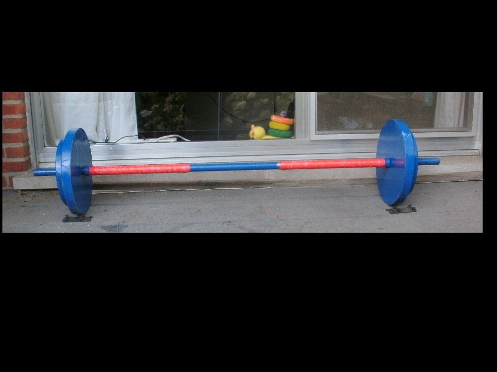 sport gewichten bar 67.5 kg, Ophalen, Zo goed als nieuw