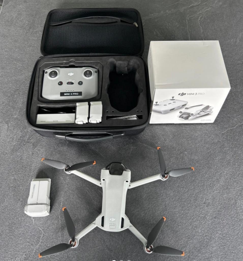 Drone DJI mini 3 pro fly more combo, Audio, Tv en Foto, Drones, Ophalen, Zo goed als nieuw, DJI