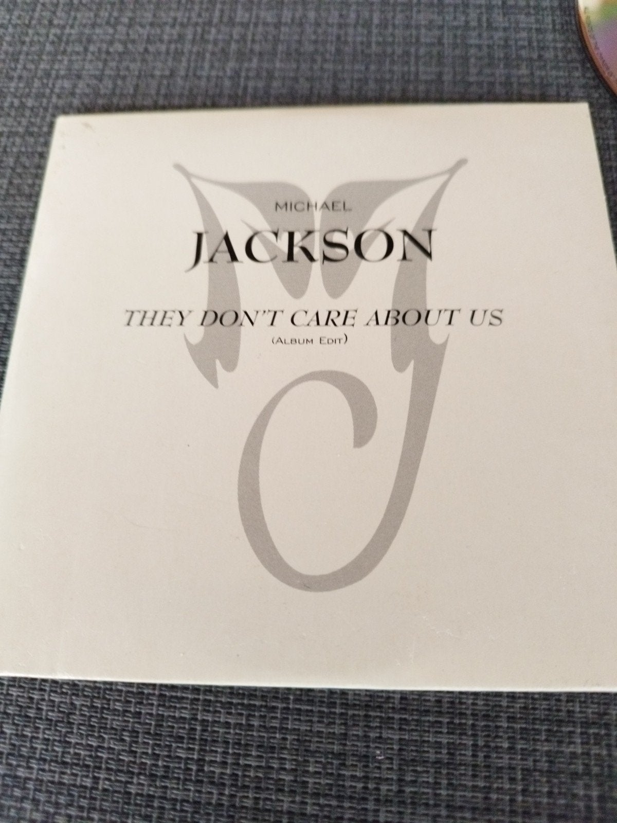 Cd Michael Jackson They don't care about us promotion only, Ophalen