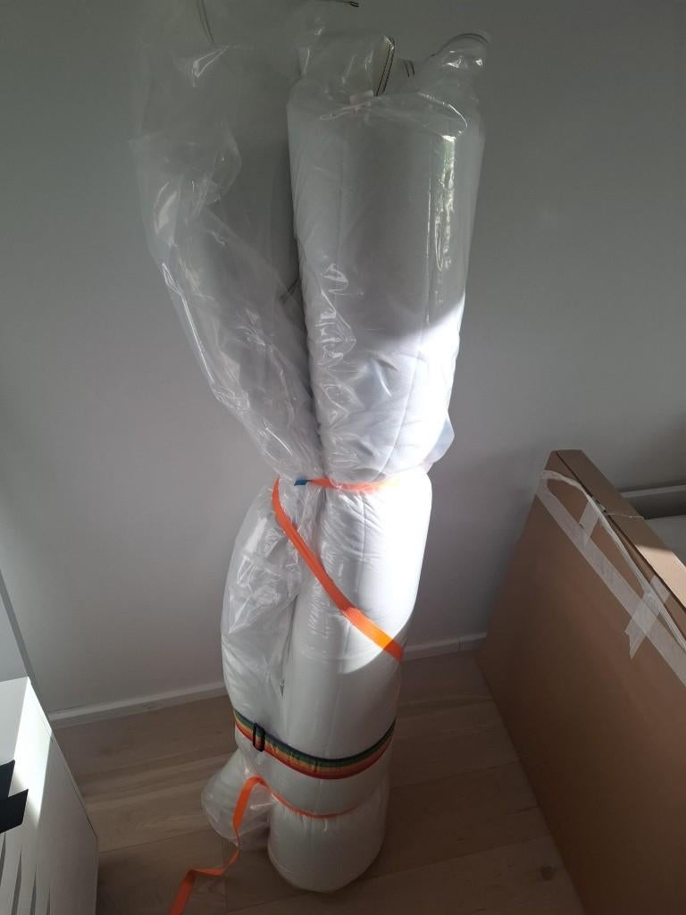 Jysk Holda Dekmatras 160x200cm, Huis en Inrichting, Slaapkamer | Matrassen en Bedbodems, Ophalen, Tweepersoons, Zo goed als nieuw
