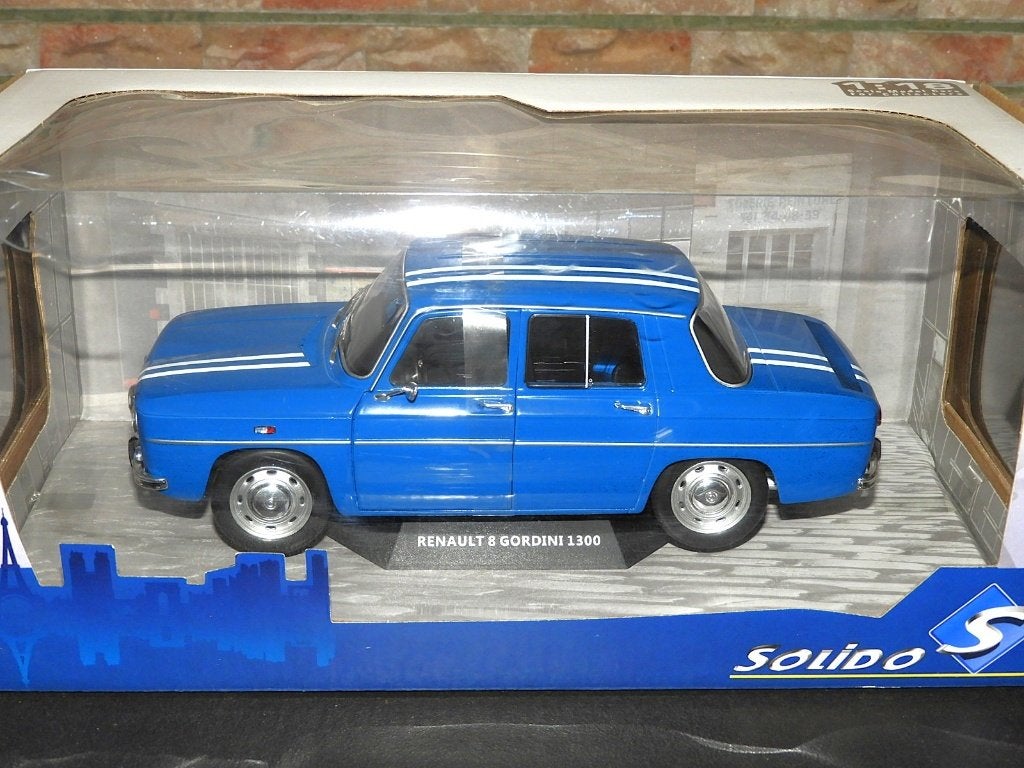 Renault R8 GORDINI 1300 - Echelle 1/18, Hobby & Loisirs créatifs, Enlèvement ou Envoi, Neuf, Solido