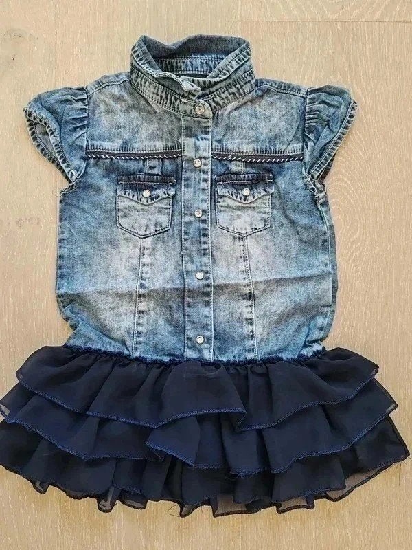 Vinrose kleedje, Enfants & Bébés, Vêtements de bébé | Taille 86, Vinrose, Robe ou Jupe, Enlèvement ou Envoi, Comme neuf
