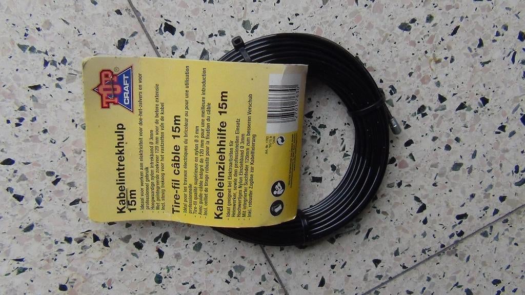 tire fil électrique, Bricolage & Construction, Enlèvement ou Envoi, Neuf, Câble ou Fil électrique