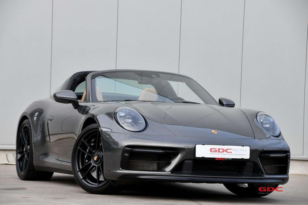 Porsche TARGA 911 Carrera Targa 4 GTS l Lift l Bose, Auto's, Automaat, 4 zetels, Gebruikt, Leder
