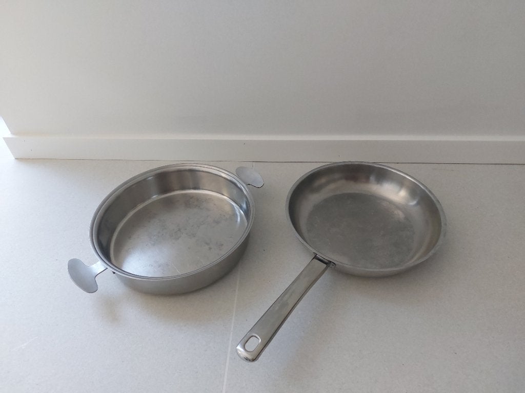Braadpan en sauteerpan, Met handvatten, Ophalen, Gebruikt, Braadpan