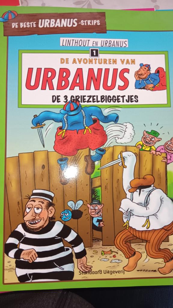 Urbanus reeks van 1 tem 5 in ongelezen staat, Ophalen