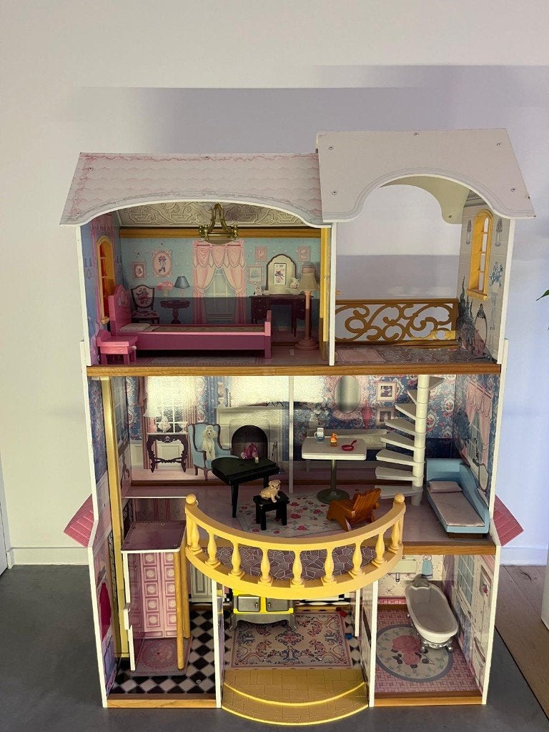 Barbiehuis, Ophalen, Gebruikt, Poppenhuis