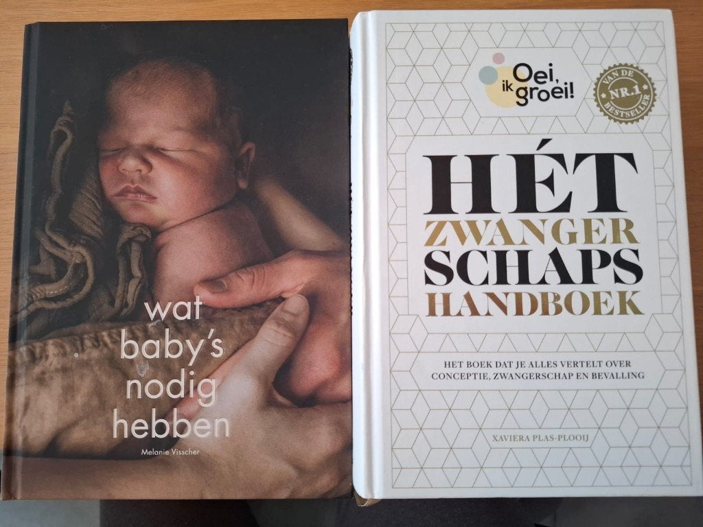 14 zwangerschapsboeken & babyboeken, Ophalen