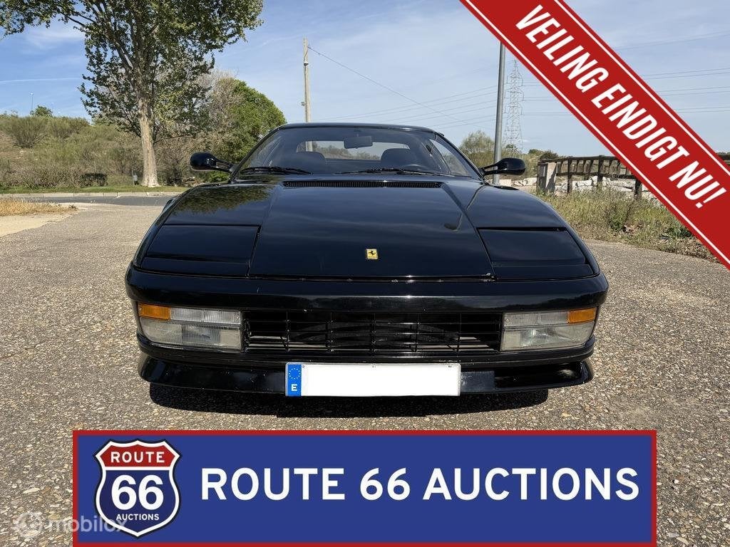 Ferrari Testarossa | 1987 | Route 66 Auctions, Autos, Oldtimers & Ancêtres, Achat, Entreprise, Boîte manuelle, Autre carrosserie