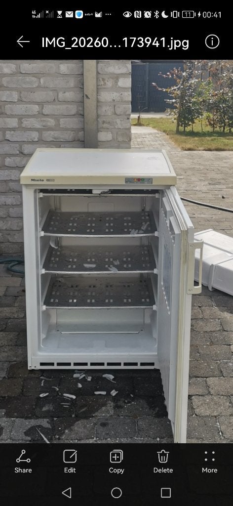 Diepvries, Elektronische apparatuur, Vriezers en Diepvrieskisten, Gebruikt, Ophalen, Vrieskast, 85 tot 120 cm
