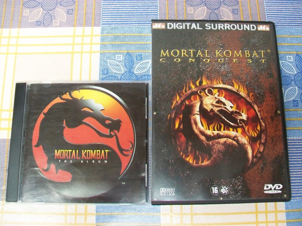 Mortal Kombat - The Immortals - Praga Khan - DVD - Techno, Ophalen of Verzenden, Gebruikt, Actie