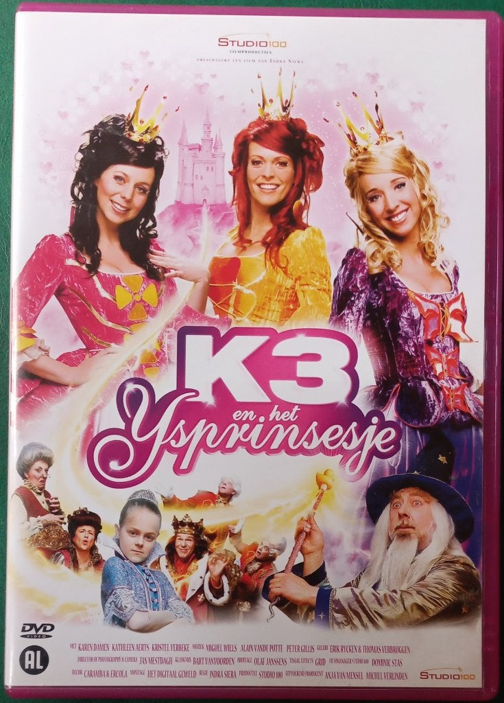 K3 et la princesse des glaces, Enlèvement ou Envoi, Tous les âges, Comme neuf, Néerlandais