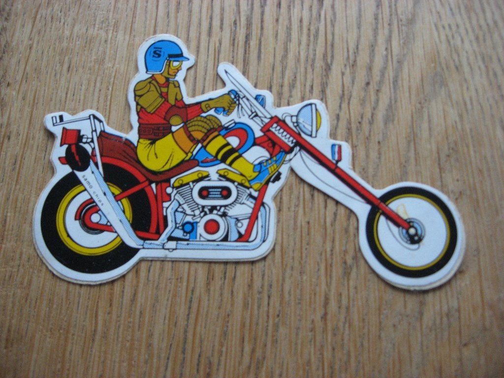 Motor Chopper Samo Chips Vintage Sticker, Enlèvement ou Envoi, Neuf, Voiture ou Moto