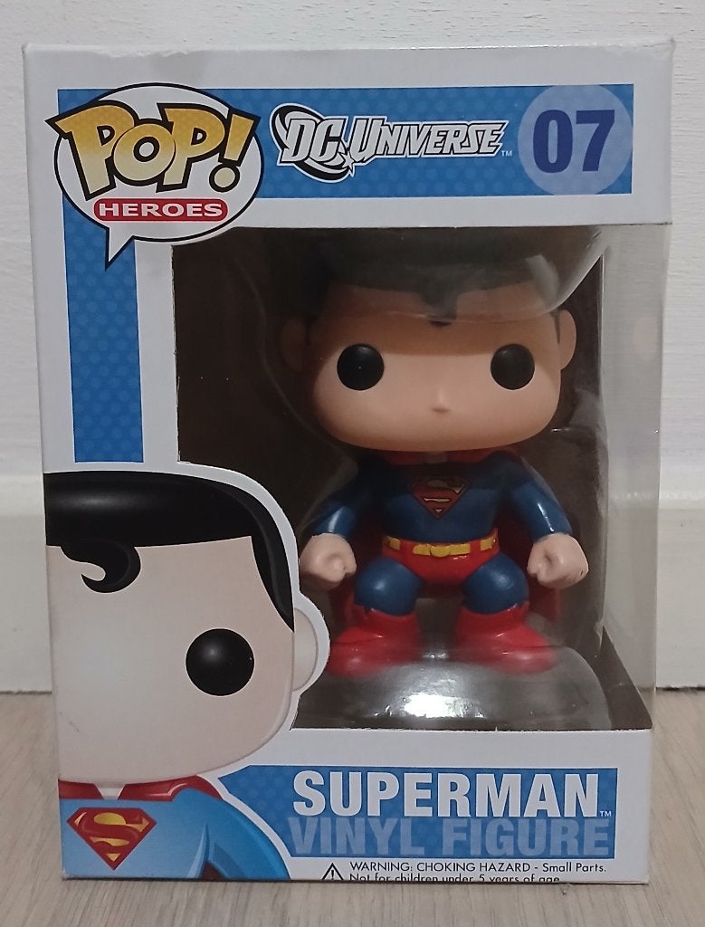 Superman Funko Pop, Verzamelen, Ophalen, Gebruikt