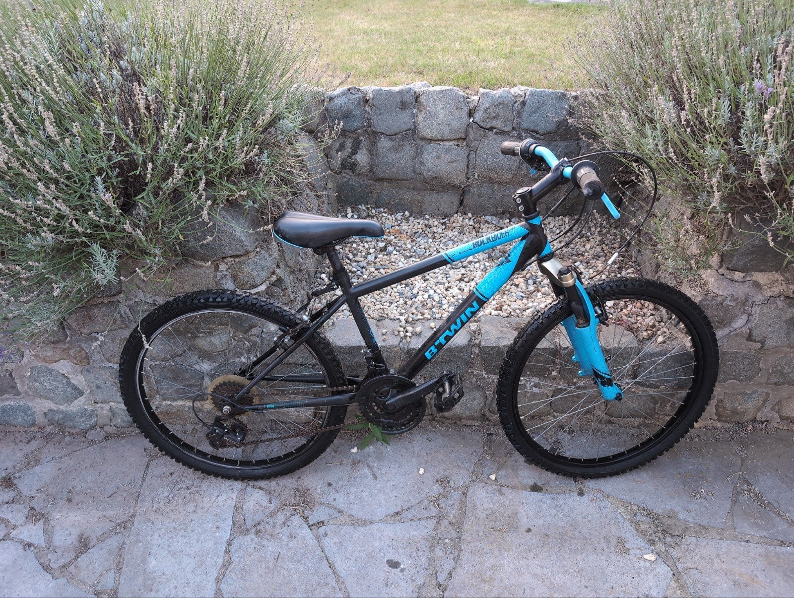 rockrider 500 B-Twin, Fietsen en Brommers, Fietsen | Mountainbikes en ATB, Gebruikt, Hardtail, 53 tot 57 cm, Ophalen