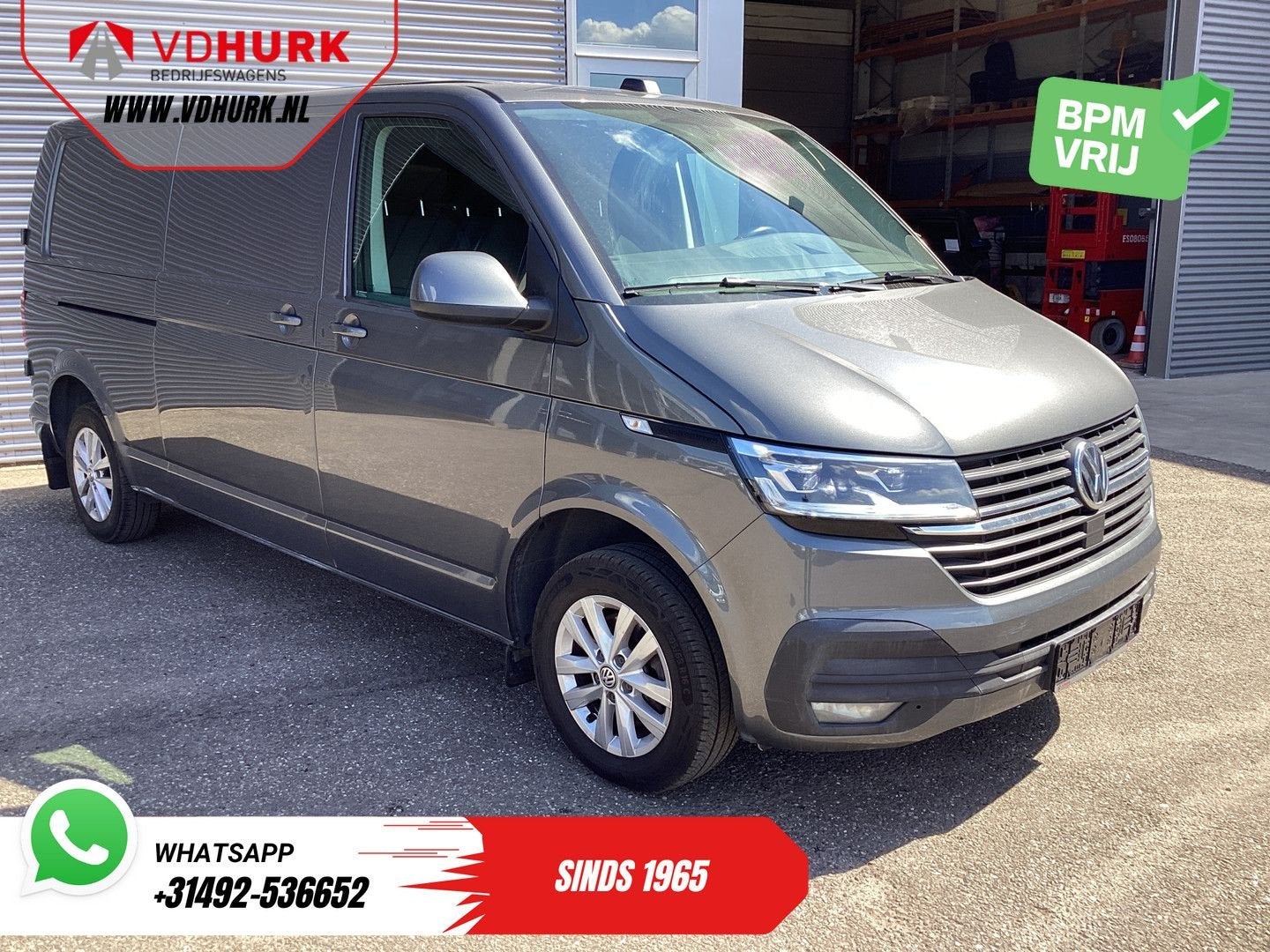 Volkswagen Transporter 2.0 TDI 150 pk Aut. L2 Adapt.Cruise/, Automaat, Bedrijf, Diesel, Te koop