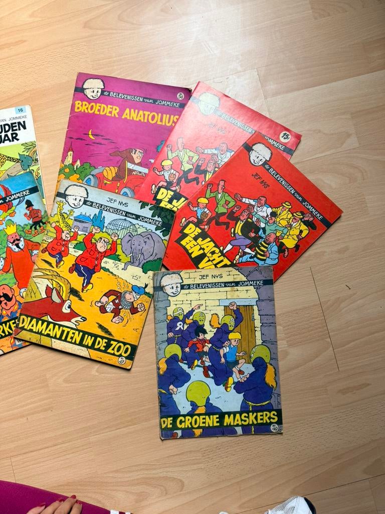 Oude strips Jommeke, Ophalen, Gelezen