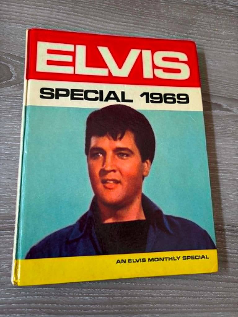 Elvis boek, Special 1969, jaarboek van Elvis Monthly., Ophalen of Verzenden, Gelezen, Artiest